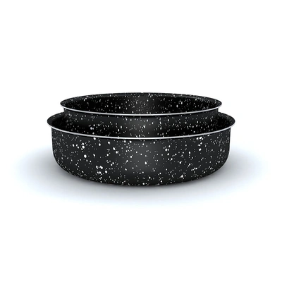 صواني فرن جرانيت لابيس - 2 قطعة - أسود