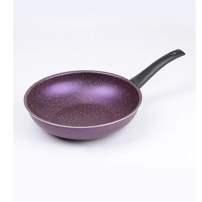 مقلاة جرانيت عميقة من لازورد - 28 سم - موف