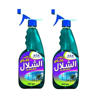 الشلال منظف زجاج - 625 جرام - 2 قطعة