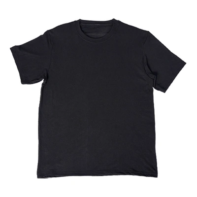 تيشيرت رجالي ليكرا من فاشون سكوير - أسود