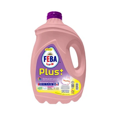 فيبا بلس منظف اطباق - بلسم - 3 كجم - 6 عبوة