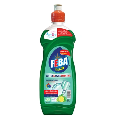 فيبا منظف متعدد الاغراض ليمون أخضر - 520 جم - 12عبوة