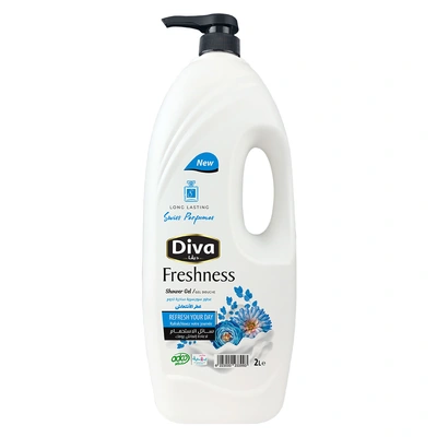 ديفا سائل الاستحمام عطر الانتعاش - 2 لتر