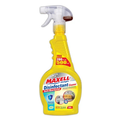 ماكسيل ماجيك متخصص مطهر عام ومضاد للبكتيريا لجميع الاسطح - 500 +200 مل