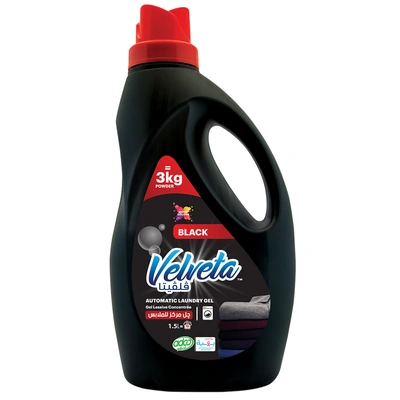 فلفيتا جل غسيل اوتوماتيك للملابس السوداء والداكنة - 1.5 لتر