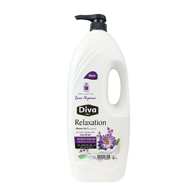 ديفا سائل الاستحمام عطر الاسترخاء - 2 لتر