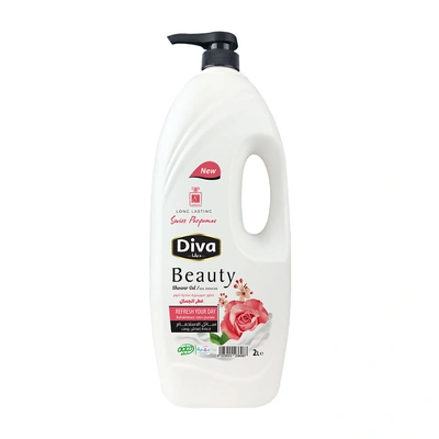 ديفا سائل الاستحمام عطر الجمال - 2 لتر