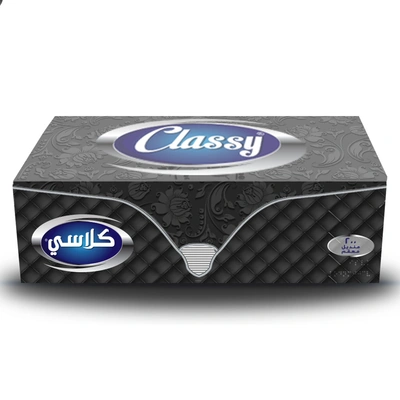كلاسي مناديل علب Luxury - 200 منديل