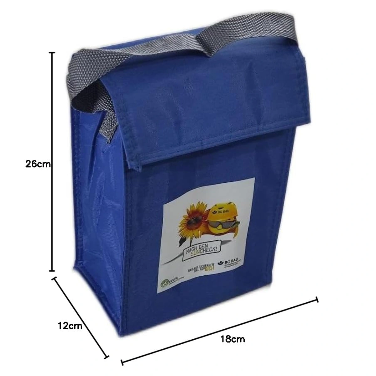 لانش باج حرارية - 2 لتر - أزرق فاتح