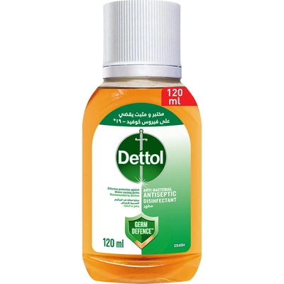 ديتول سائل مطهر مضاد للبكتيريا - 120 مللي