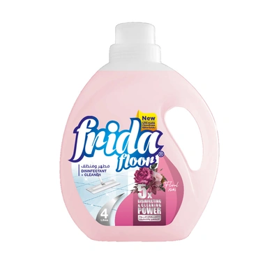 فريدا مطهر ومنظف ارضيات - زهور - 4 لتر