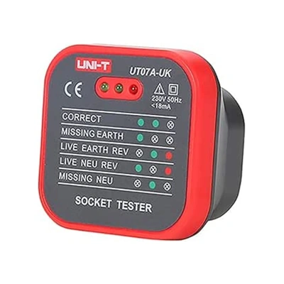 جهاز اختبار المقبس UNI-T UT07A