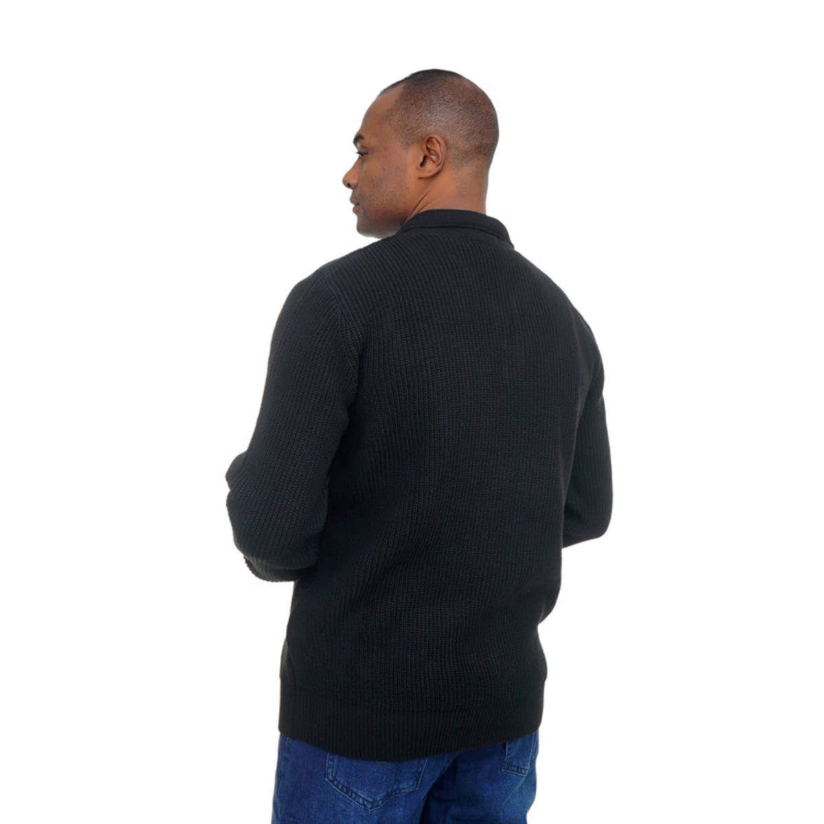 بلوفر صوف ياقة بولو رجالي - 108080001