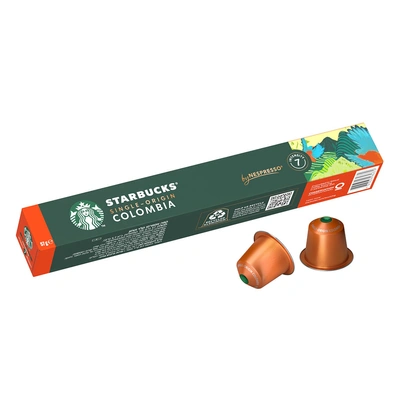 Starbucks Colombia Espresso Coffee Capsules - Red 10 Pack