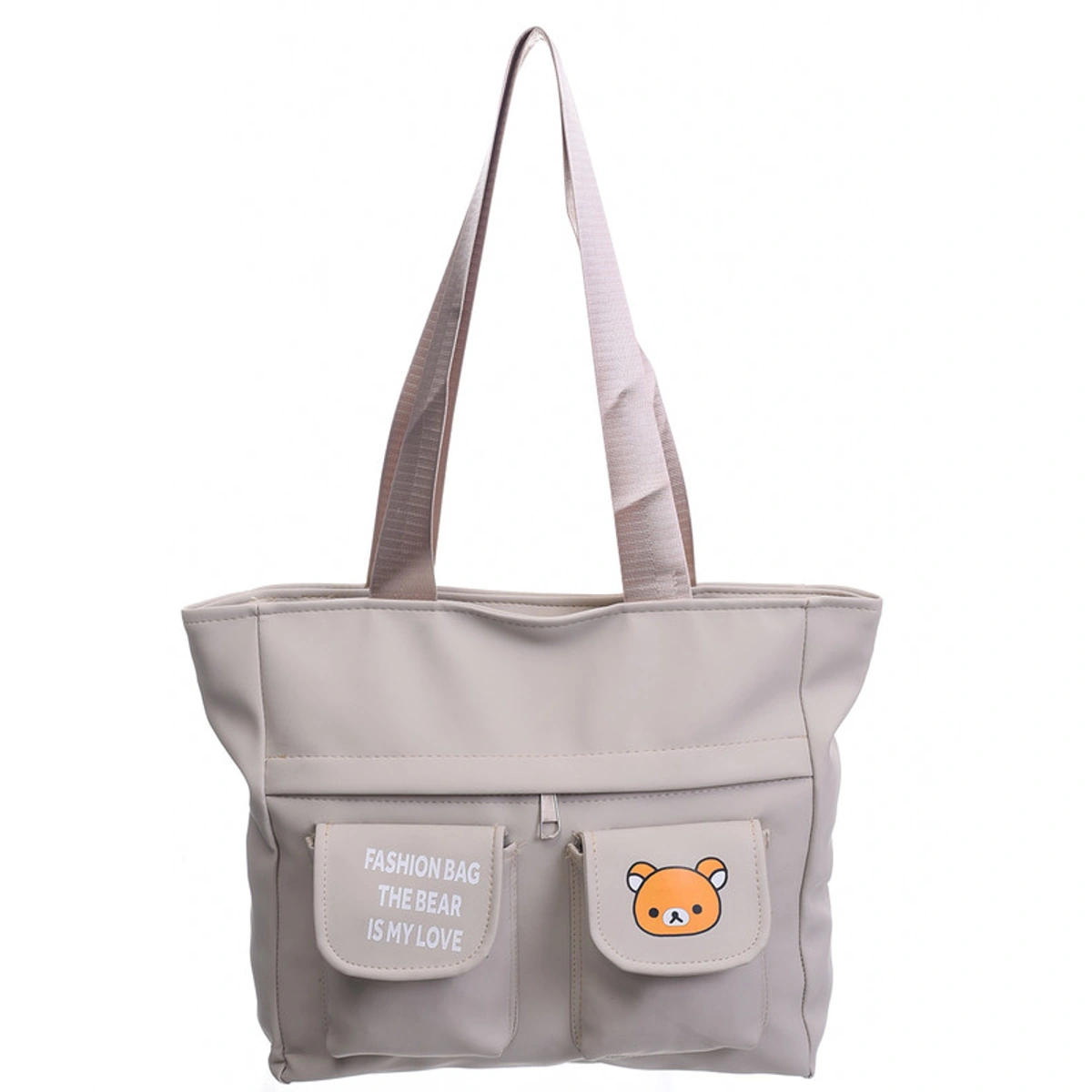 شنطة كتف حريمي وتر بروف متعددة الجيوب بطبعة