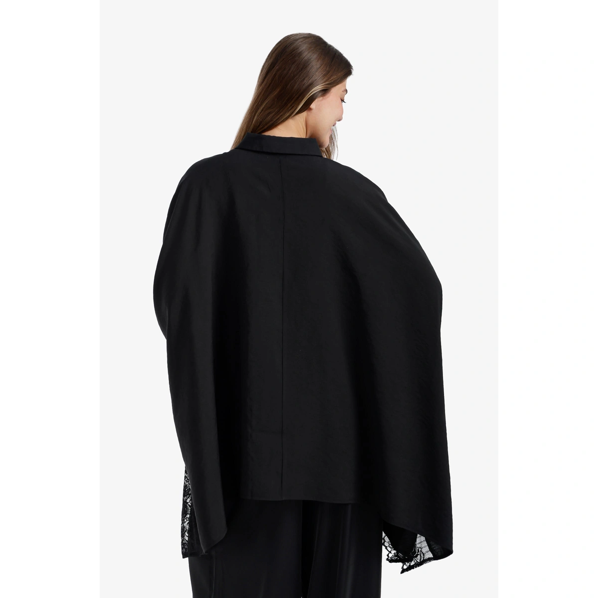 قميص بونشو باطراف دانتيل - Carina - 58690