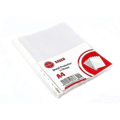 حافظة أوراق شكل حرف U - 100 قطعة