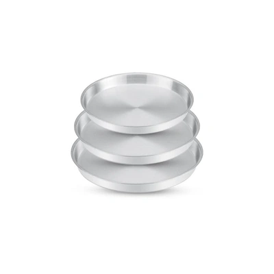 الزنوكى طقم بسبوسة (28-30-34) - 3 قطع - فضي