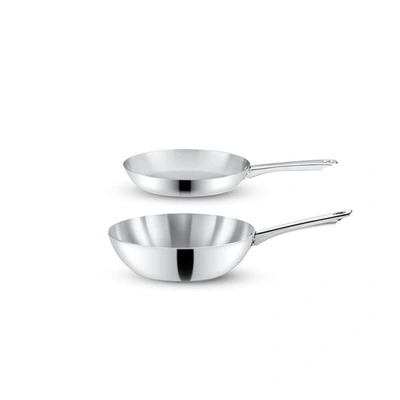 مقلاية باور غويطة 24 + مقلاية سوبر باور 16 - فضي