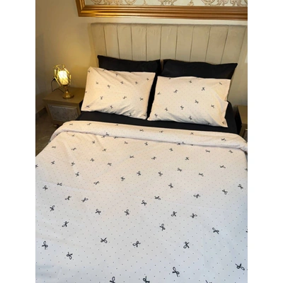 غطاء لحاف من يارلين - 180*230سم - شكل فيونكات