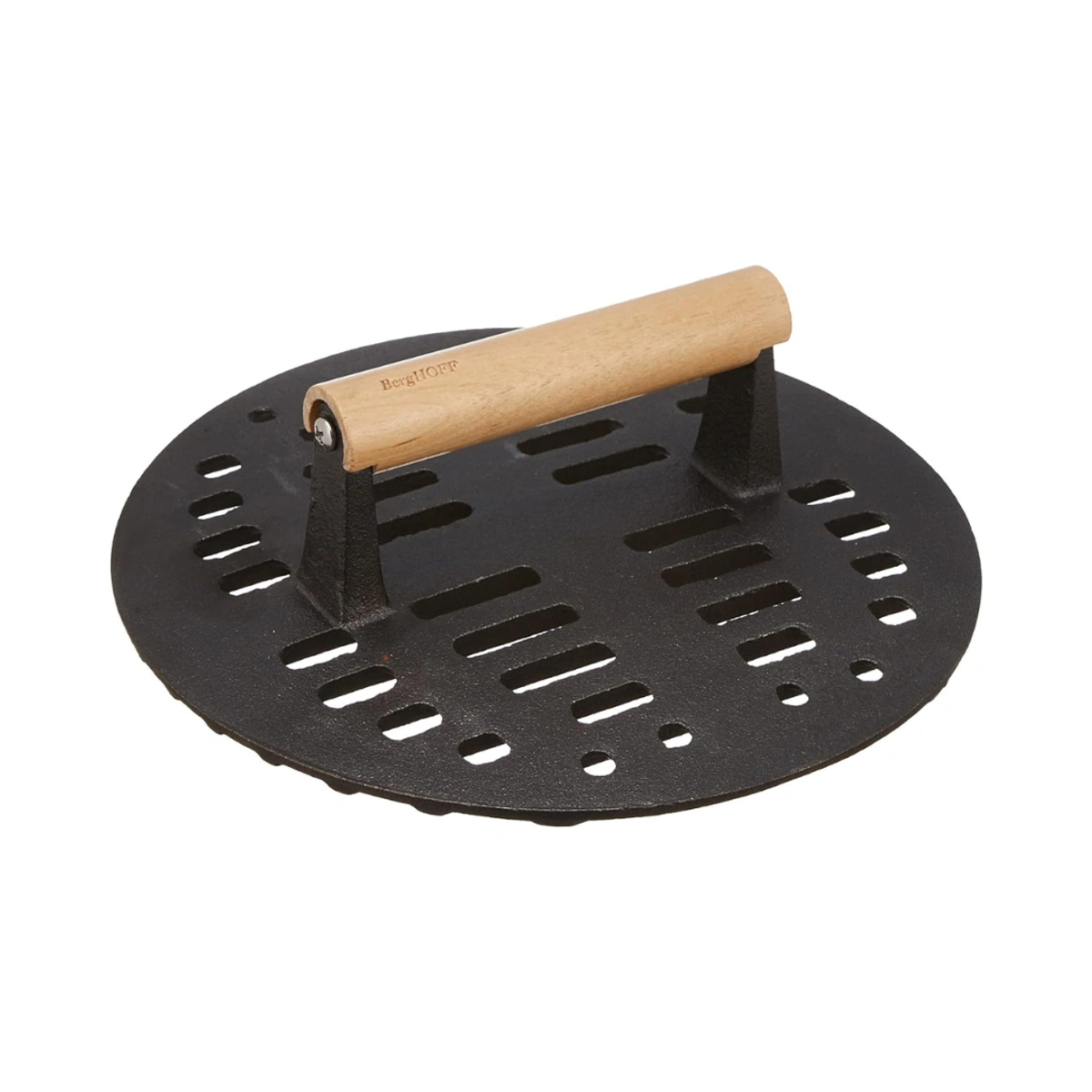 بيرغوف مكبس ستيك من الحديد الزهر مشقوق - 23 سم - أسود