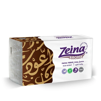 زينه مناديل وجه عود - 500 منديل
