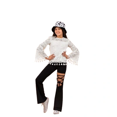 بنطلون سكوبا بناتي - أسود - 42975