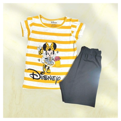 طقم تيشيرت وشورت بناتي - Tg 305