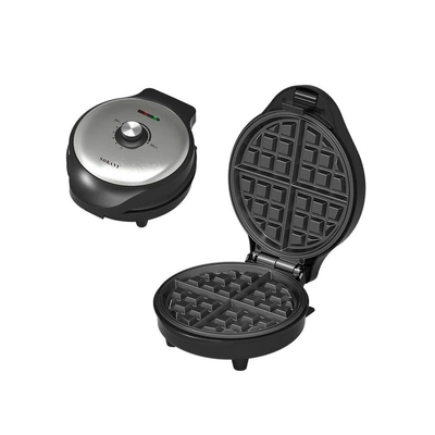 صانع الوافل - 750 وات - أسود SK-08039
