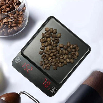 ميزان رقمي بشاشة عرض LED/تيمر/3 كج-1 جرام