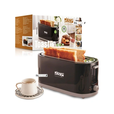 توستر دي اس بي 4 شريحة - 1400 وات - أسود - KC2046