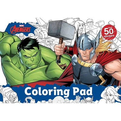 لوحة تلوين افينجرز - 34 سم