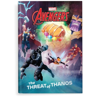 كتاب قصة مارفل أفينجرز - تهديد ثانوس