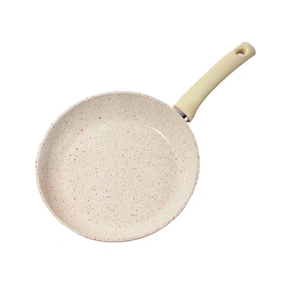 طاسة جرانيت للقلي - 22 سم - بيج فاتح