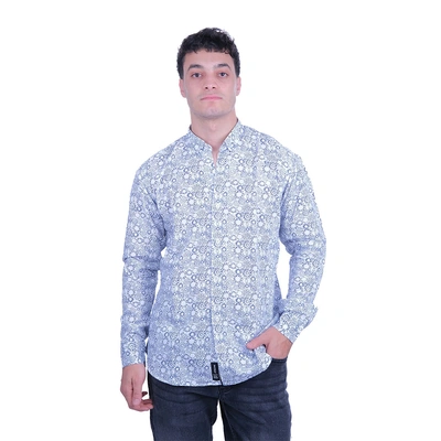 قميص منقوش رحالي قطن