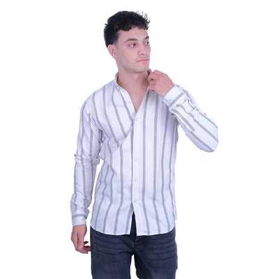 قميص مخطط خطوط واسعة رجالي