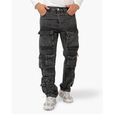 بنطلون جينز بجيوب رجالي