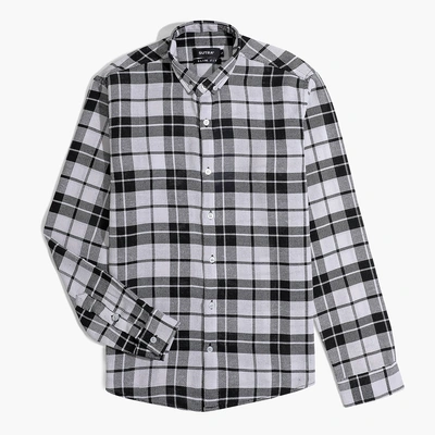 قميص كاروهات بكم رجالي