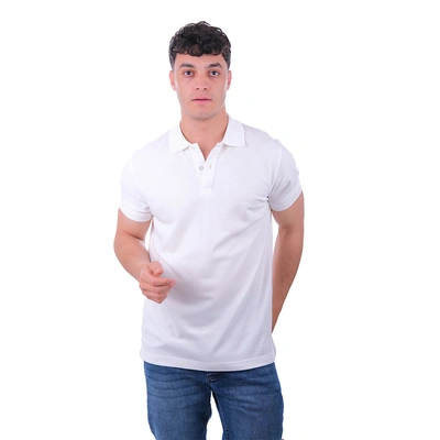 تيشيرت بولو قطن رجالي بيزيك