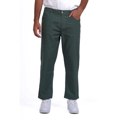 بنطلون كارجو جابردين رجالي - زيتي