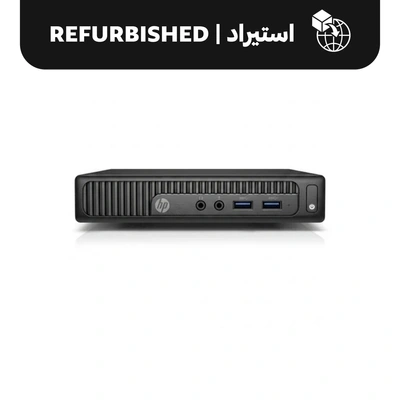 جهاز HP 260 G2 فائق النحافة مُجدد، معالج Intel Core i3 6100U، ذاكرة وصول عشوائي 8 جيجابايت DDR4، قرص صلب SSD سعة 128 جيجابايت بحجم 2.5 بوصة، بطاقة رسومات Intel HD Graphics 520