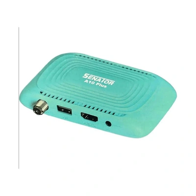 جهاز استقبال رقمي صغير HD - ريموت - A10 بلس - أخضر