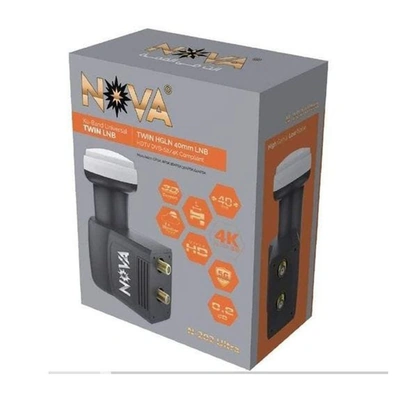 LNB نوفا ثنائي - N-202 Ultra - أسود