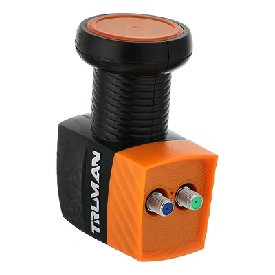 جهاز استقبال ترومان - LNB - منفذين - TM-221 - أسود