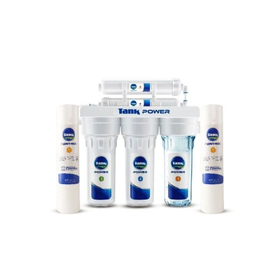 فلتر مياه تانك باور - 5 مراحل + 2 خرطوشة إضافية