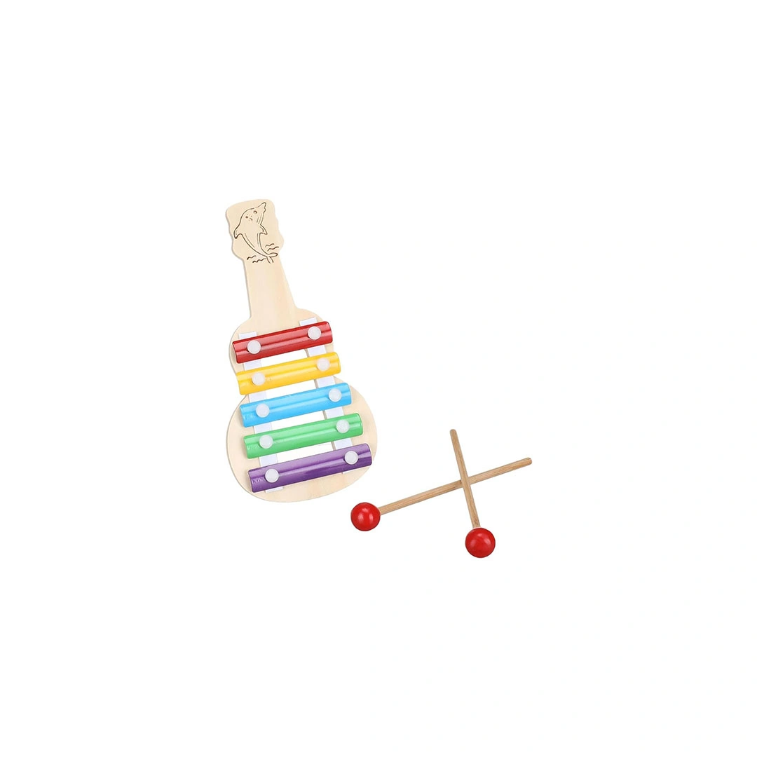 لعبة اكسيليفون للأطفال شكل جيتار