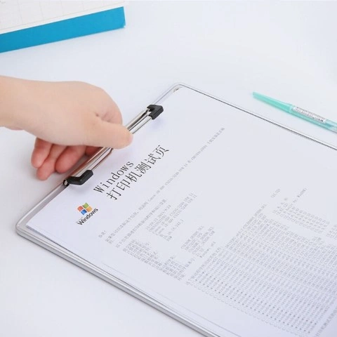 بلانشيطة لوح ورق بكليبس تثبيت مقاس A4