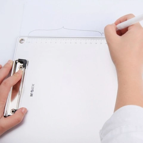 بلانشيطة لوح ورق بكليبس تثبيت مقاس A4