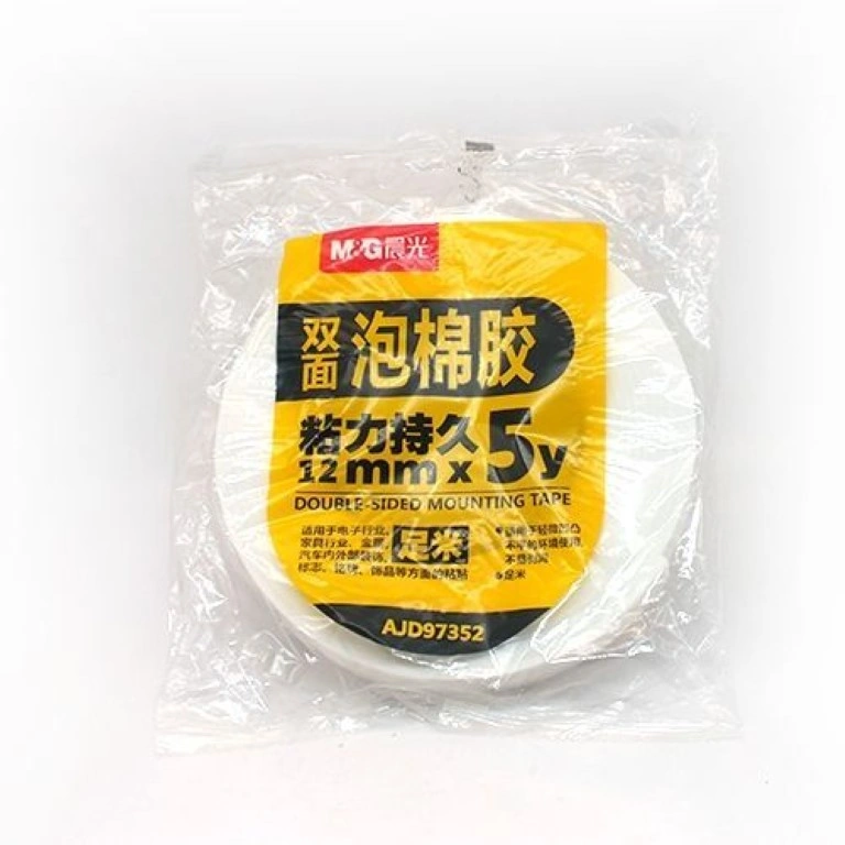 شريط لاصق دبل فيس 12 مم - 6 قطع