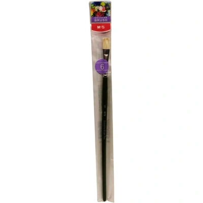 فرشاة رسم زيتي صديقة للبيئة مقاس 6 من إم آند جي تشنقوانغ - متانة عالية